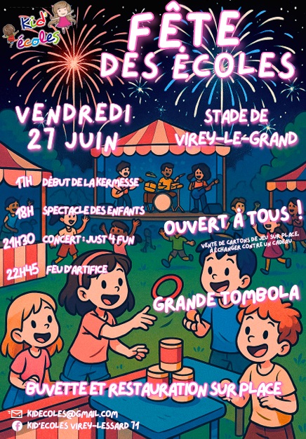Fête des écoles 2025